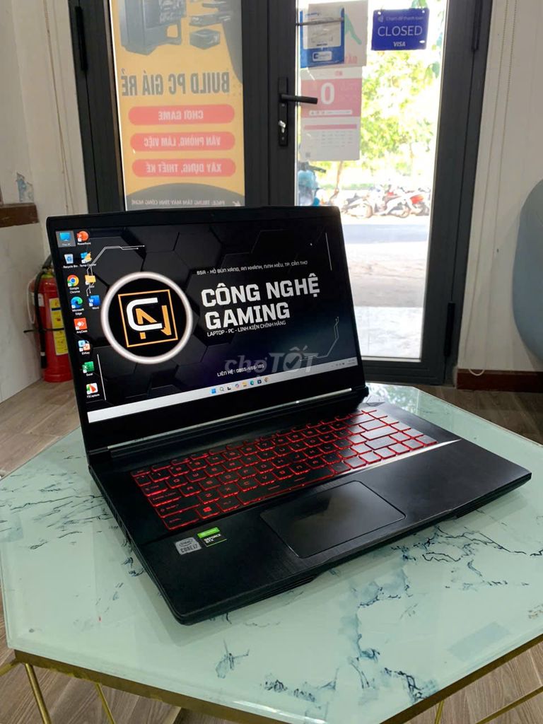 MSI GF63 THIN i7-10750H 15.6 inch 8GB/512GB. Mua bán Laptop tại Quận Ninh Kiều Cần Thơ được đăng bởi PC LAPTOP CÔNG NGHỆ hình 1