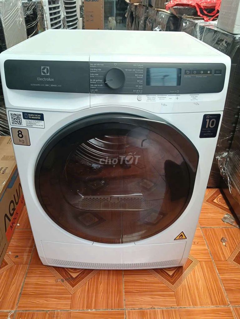 Máy sấy bom nhiệt Electrolux 8kg giá kho 11xxx. Mua bán Máy giặt tại Quận Bình Thạnh Tp Hồ Chí Minh được đăng bởi Điện Máy Bình Thạnh hình 1