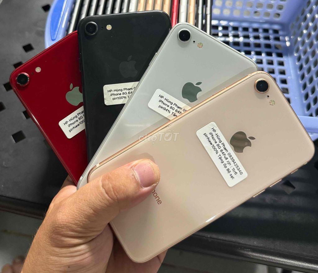 iPhone 8ag 64Full zjn. Mua bán Điện thoại tại Thị xã Bến Cát Bình Dương được đăng bởi hùng phạm HP hình 1