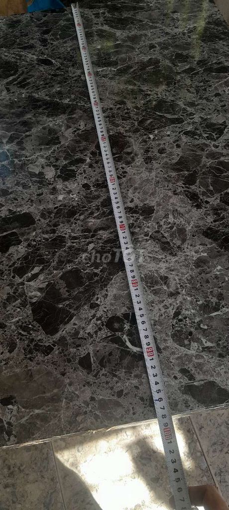Bàn ăn mặt đá chân inox vân đen 120x60cm. Mua bán Bàn ghế tại Quận Liên Chiểu Đà Nẵng được đăng bởi Trương hoài hiệp hình 1