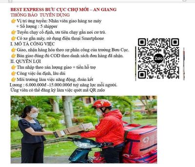 BEST EXPRESS CHỢ MỚI – AN GIANG TUYỂN DỤNG logo