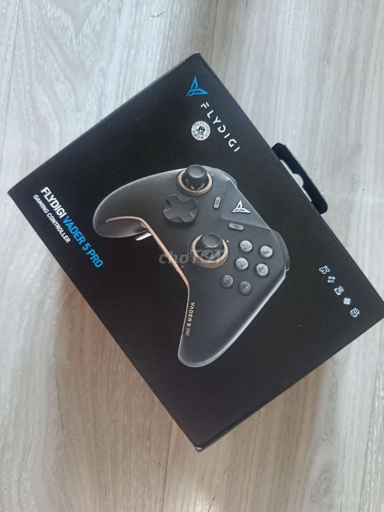 Tay cầm chơi game Flydigi Vader 5 Pro Đen. Mua bán Thiết bị chơi game tại Quận Ninh Kiều Cần Thơ được đăng bởi PT Game Store hình 1