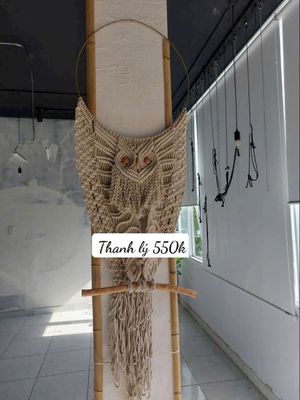 Thanh lý em Cú Mèo Macrame. Mua bán Cây cảnh, đồ trang trí tại Quận 8 Tp Hồ Chí Minh được đăng bởi Sành