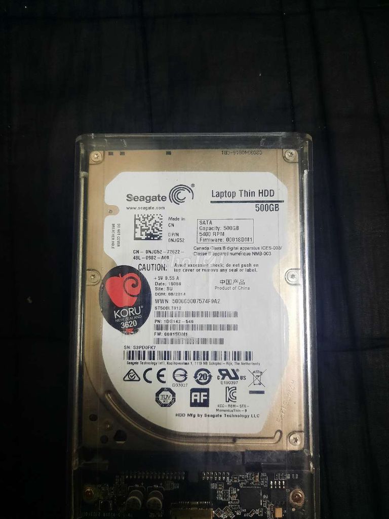 Box ổ cứng 500gb