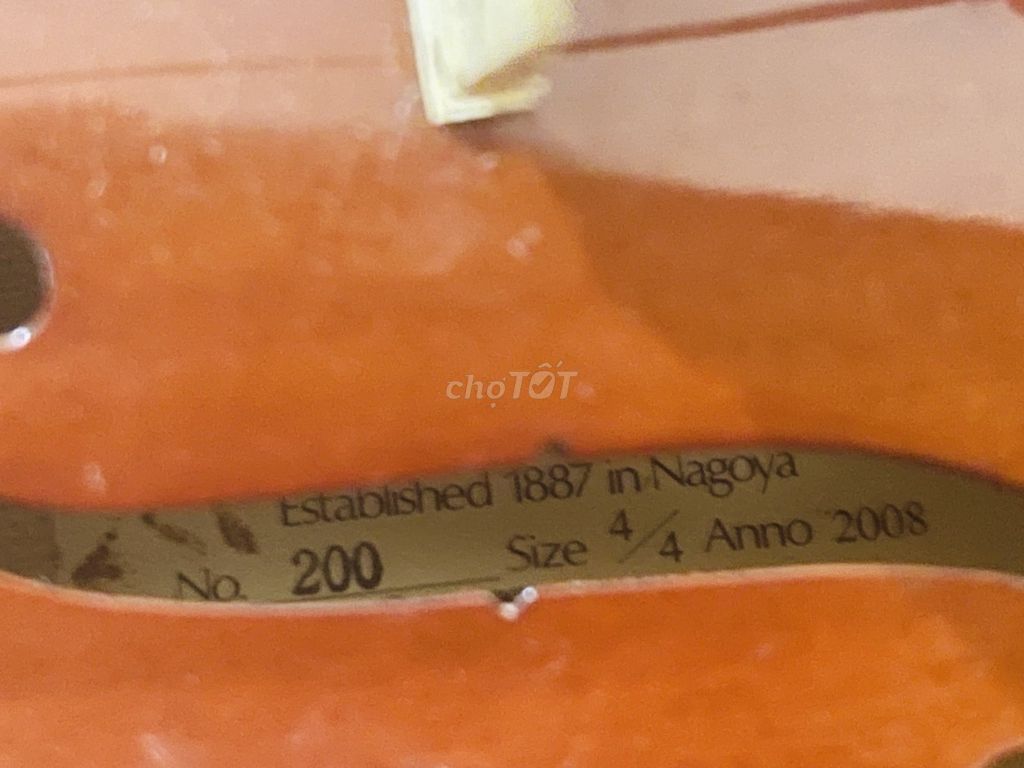 Đàn Violin Suzuki No. 200 4/4 Nâu đầy đủ phụ kiện. Mua bán Nhạc cụ tại Thành phố Thủ Đức Tp Hồ Chí Minh được đăng bởi Thuong hình 1