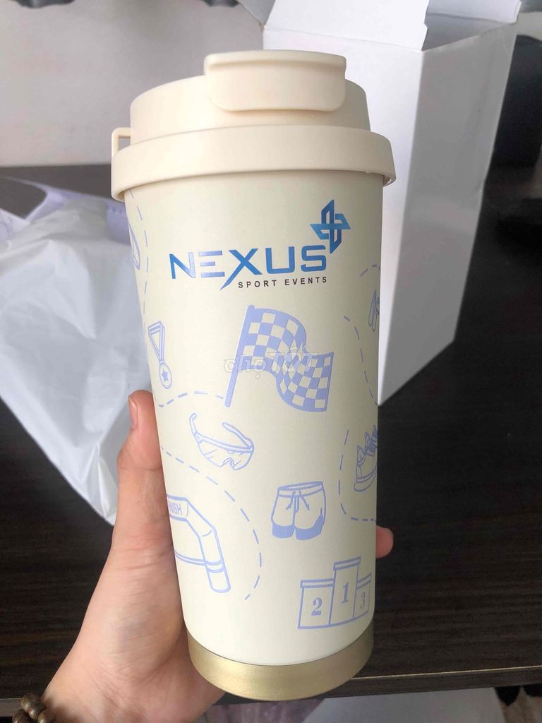 Bình giữ nhiệt Nexus Trắng ngà. Mua bán Dụng cụ nhà bếp tại Thành phố Thủ Đức Tp Hồ Chí Minh được đăng bởi Yến Anh hình 1