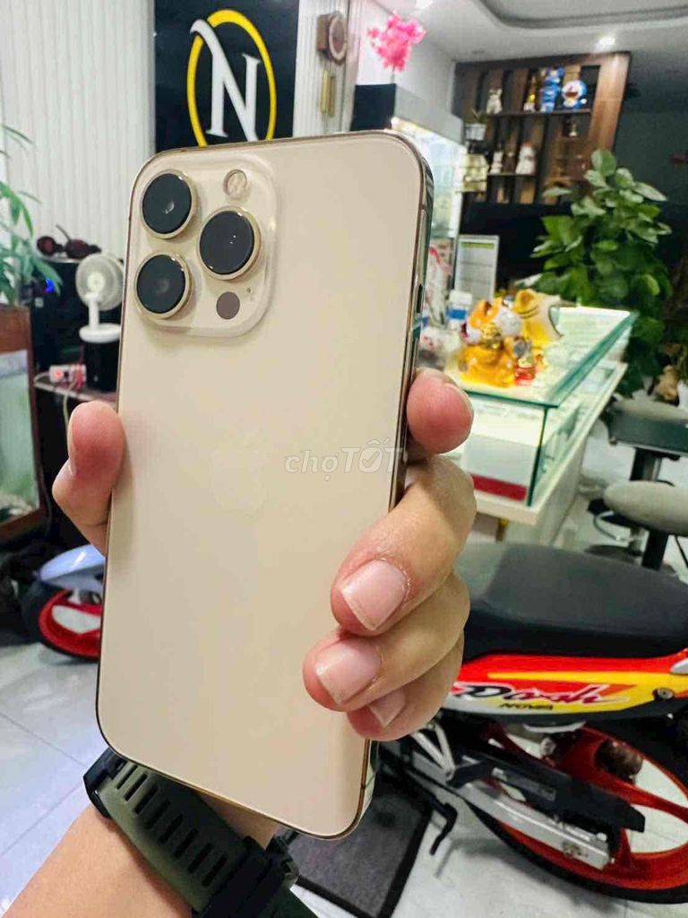 iphone 13 Pro 128G Gold Quốc tế Mỹ zin chất đẹp ke. Mua bán Điện thoại tại Thành phố Biên Hòa Đồng Nai được đăng bởi Oanh Hoang hình 1