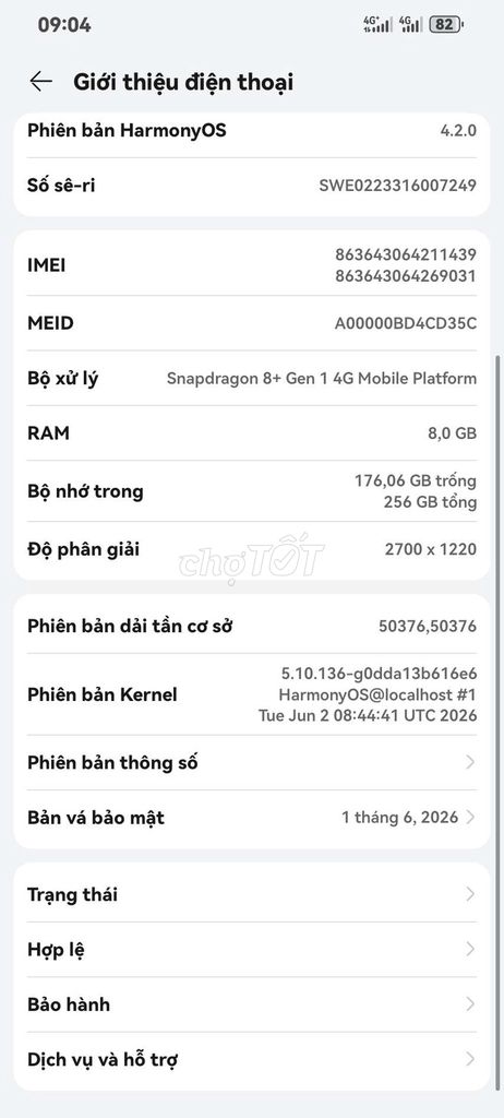 Huawei P60 Pro 256GB Xanh Đen Like New. Mua bán Điện thoại tại Quận Hải Châu Đà Nẵng được đăng bởi gà con hình 1