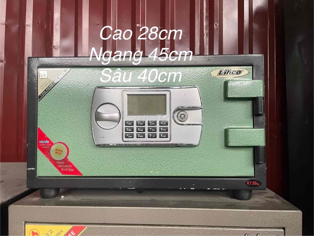 Két sắt điện tử Lifco Hàn Quốc 50kg. Mua bán Nội thất, đồ gia dụng khác tại Thành phố Thuận An Bình Dương được đăng bởi TIỂU MUỘI  hình 1