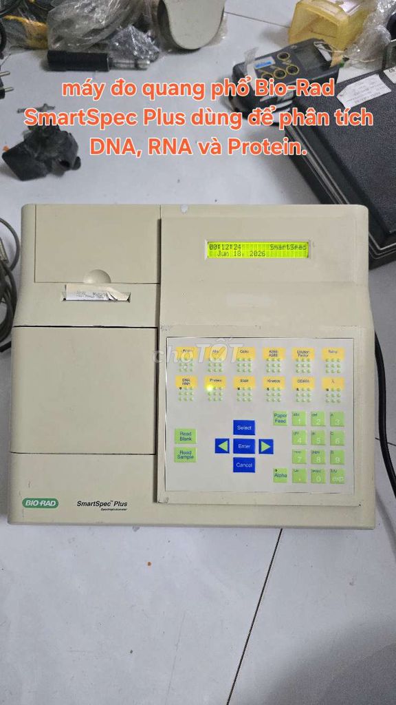 Máy đo quang phổ Bio-Rad SmartSpec Plus. Mua bán Đồ chuyên dụng, Giống nuôi trồng tại Huyện Thủ Thừa Long An được đăng bởi Triều hình 1
