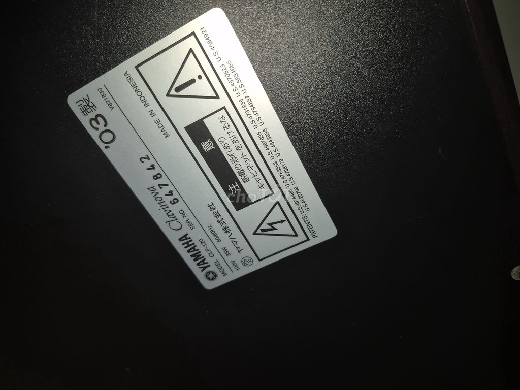 Đàn piano điện Yamaha Clavinova CLP-120. Mua bán Nhạc cụ tại Quận Phú Nhuận Tp Hồ Chí Minh được đăng bởi binh hình 1