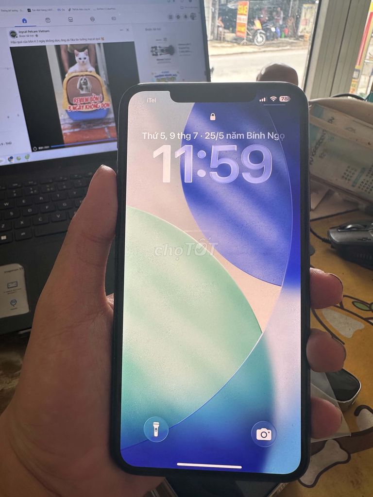 Apple iPhone 11 Pro Max Xanh rêu. Mua bán Điện thoại tại Thành phố Dĩ An Bình Dương được đăng bởi Quốc An Iphone chi nhánh Thủ Đức hình 1