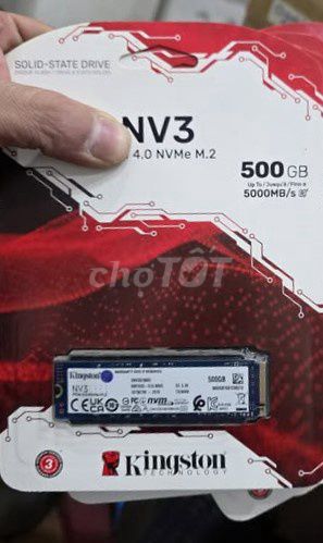 Ổ cứng SSD Kingston NV3 500GB. Mua bán Linh kiện (RAM, Card...) tại Quận Hải Châu Đà Nẵng được đăng bởi Baxiqua hình 1