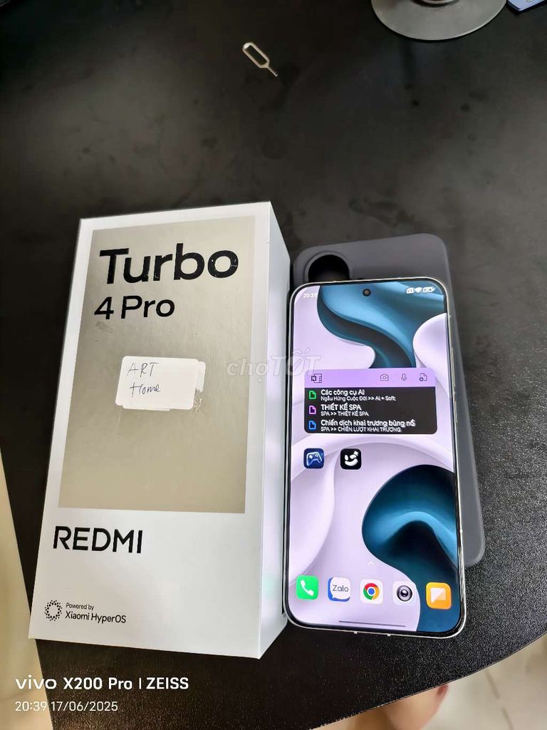 Xiaomi Redmi Turbo 4 Pro 256GB Trắng